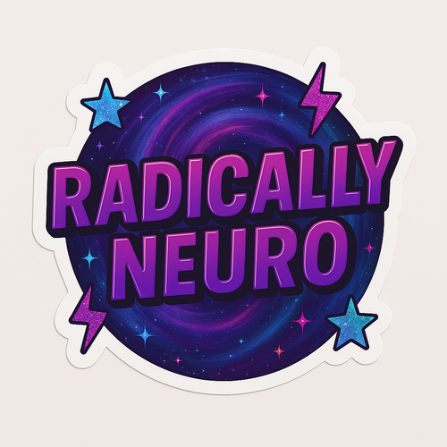 Radically Neuro Hero Sticker